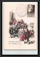 49348 N°794 Journée Du Timbre Arago 1948 Auxerre France Carte Maximum (card) Fdc - 1940-1949