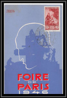 49338 N°753 Musée Postal Le Cachet De Cire Chardin France Carte Postale Foire FOIRE DE PARIS 1946 - Covers & Documents