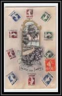 49221 N°138 Semeuse 10c Le Langage Des Timbres Paris 1912 France Carte Maximum (card) - ...-1929