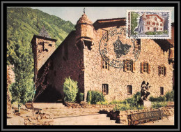 48979 N°289 La Maison Des Vallées 1980 Andorre Andorra Carte Maximum (card) Fdc édition Cef  - Maximum Cards