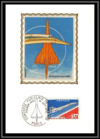 48948 Poste Aérienne PA N°49 Concorde Paris-Rio De Janeiro 1976 France Carte Maximum (card) Exposition Atlantique Sud - 1970-1979
