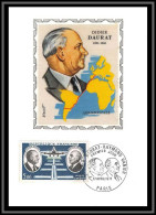 48932 Poste Aérienne PA N°46 Daurat Vanier 1971 France Carte Maximum (card) Fdc édition - 1970-1979