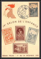 57336 N°740 Croisade De L'air Pur Enfants Child 1951 Salon De L'enfance France Carte Maximum Card - 1940-1949