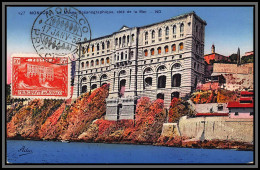 57105 N°56 Musée Océanographique 1938 Monaco Carte Maximum (card) Collection Lemaire Les Belles éditions - Cartes-Maximum (CM)