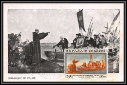57032 N°451 Cristobal Colón 1930 Christophe Colomb Colombo Columbus Espagne Espana Carte Maximum Collection Lemaire - Cartes Maximum