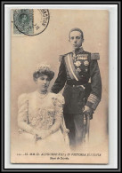 57020 N°243 Alfonso XIII El Rey Alphonse 13 Eugénia Espagne Espana 1910 San Sebatian Carte Maximum édition Galarza - Maximum Cards