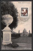 57005 N°49 Jardins Giardini 31/5/1933 Vatican Vaticane Vaticano Italia Carte Maximum (card) édition Risi - Briefe U. Dokumente