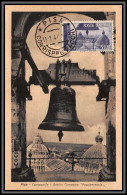 56985 N°508 Pisa Campanile Campanile Pise 11/1/1947 Italia Italie Italy Carte Maximum (card) Collection Lemaire Berretta - Maximumkarten (MC)