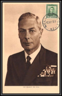 56966 N°237 Roi His Majesty The King Georges VI 6 13/4/1949 New Zelande Nouvelle Zélande Carte Maximum (card) édition - Briefe U. Dokumente