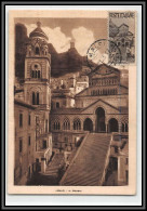 56982 N°504 Cathédrale Amalfi Chiesa Church Duomo 1947 Italia Italie Italy Carte Maximum (card) Collection Lemaire - Maximumkarten (MC)