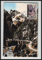 56777 N°361 Gorges De Kerrata Surcharge EA Setif 1962 Algérie Carte Maximum (card) édition Jomone - Algeria (1962-...)