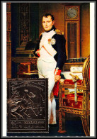 56665 N°276 A Manama 1970 Empereur Napoléon Bonaparte 1er Consul David OR Gold Stamps Carte Maximum (card) - Manama