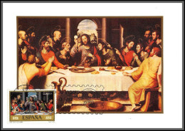 56627 N°2187 Juan De Juanes Picasso Journée Du Timbre 1979 Espagne Espana Spain Tableau (Painting) Carte Maximum (card) - Autres & Non Classés