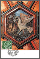56573 Série Courante Couvant De Stein Medaillon 1979 Suisse Swiss Helvetia Tableau (Painting) Carte Maximum (card) - Religie