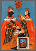 56563 N°615 Noel Christmas 1981 Bund Allemagne Germany Tableau (Painting) Carte Maximum (card) - Religie