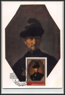 56549 N°4986 Vieux Guerriers Rembrandt 1983 Cccp Urss Russia Russie Tableau (Painting) Carte Maximum (card) - Other & Unclassified
