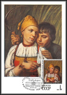 56533 N°3443 Moissonneurs Venetsianov Leningrad 1968 Cccp Urss Russia Russie Tableau (Painting) Carte Maximum (card) - Autres & Non Classés