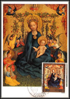 56503 PA N°209 Vierge Au Buisson Lochner Cameroun 1972 Noel Christmas Tableau (Painting) Carte Maximum (card) - Religieux