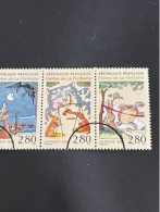 Les Fables De La Fontaine - Used Stamps