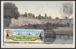 56371 N°3389 Les Jardins Du Chateau De Versailles Grand Trianon 2001 France Carte Maximum Fdc Sur Cpa - 2000-2009