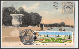 56370 N°3389 Les Jardins Du Chateau De Versailles La Terasse 2001 France Carte Maximum Fdc Sur Cpa - 2000-2009