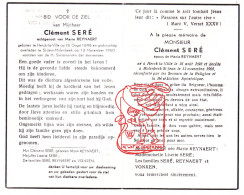 DP Clément Seré ° Herk-de-Stad 1898 † Sint-Jans Molenbeek 1960 X Marie Reynaert // Vonken - Santini