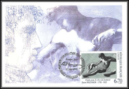 56330 N°2927 Pierre Prud'hon Peintre Pré Romantique Tableau (Painting) France Carte Maximum (card) Fdc édition Cef - 1990-1999