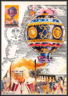 56251 N°2261 Ballon Montgolfiere 1983 France Carte Maximum (card) Fdc édition CEF - 1980-1989