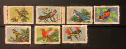 USA 1960 National Wildlife Federation Spring Conservation Stamps 7v MNH - Sonstige & Ohne Zuordnung