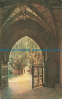 R670696 Christchurch Priory. North Porch. The Photochrom. Celesque Series. 1911 - Monde