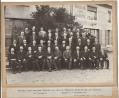 Photographie De L' Amicale Des Anciens élèves De L' école De VALENCE. Banquet 1928 - Lieux