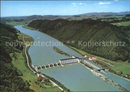 71860332 Jochenstein Niederbayern Donaukraftwerk Fliegeraufnahme Untergriesbach - Other & Unclassified