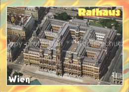 71860324 Wien Rathaus Fliegeraufnahme  - Otros & Sin Clasificación