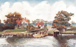 R671399 Chester. On The Dee. Eccleston Ferry. Picturesque Counties. Cheshire. Tu - Monde