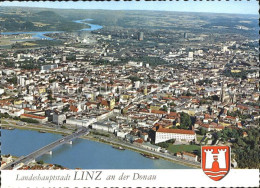 71860302 Linz Donau Fliegeraufnahme Linz - Andere & Zonder Classificatie