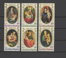 Togo 1971 Paintings Botticelli, Dürer, Veronese, Giorgione, Raphael, Christmas Set Of 6 MNH - Religious