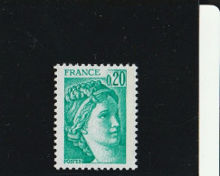 Y&T N° 1967b ** Gomme Tropicale - Unused Stamps