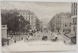 [GENEVE] - GENEVE - 1903 - Rue De Mont Blanc - Genève