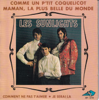 LES SUNLIGHTS -  FR EP  - COMME UN P'TIT COQUELICOT - Andere - Franstalig