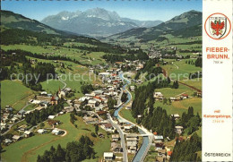 71860203 Fieberbrunn Tirol Kaisergebirge Fliegeraufnahme Fieberbrunn - Other & Unclassified