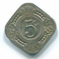 5 CENTS 1970 ANTILLAS NEERLANDESAS Nickel Colonial Moneda #S12517.E.A - Netherlands Antilles