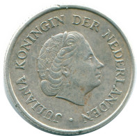 1/4 GULDEN 1967 NIEDERLÄNDISCHE ANTILLEN SILBER Koloniale Münze #NL11501.4.D.A - Antilles Néerlandaises