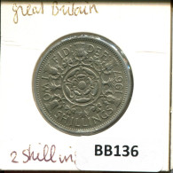 2 SHILLINGS 1967 UK GBAN BRETAÑA GREAT BRITAIN Moneda #BB136.E.A - J. 1 Florin / 2 Shillings
