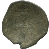 Authentic Original Ancient BYZANTINE EMPIRE Trachy Coin 1.4g/21mm #AG653.4.U.A - Byzantium
