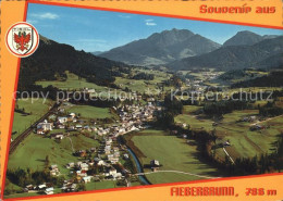 71860181 Fieberbrunn Tirol Fliegeraufnahme Rosenegg Schloss Bahnhof Fieberbrunn - Other & Unclassified
