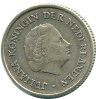 1/4 GULDEN 1965 NIEDERLÄNDISCHE ANTILLEN SILBER Koloniale Münze #NL11418.4.D.A - Netherlands Antilles