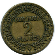 2 FRANCS 1924 FRANKREICH FRANCE Französisch Münze #AX101.D.A - 2 Francs