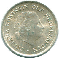 1/10 GULDEN 1960 NETHERLANDS ANTILLES SILVER Colonial Coin #NL12292.3.U.A - Antilles Néerlandaises