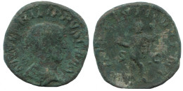 PHILIP I Rome AD244-249 LAET FVNDATA/S-C Laetitia 17g/30mm #NNN2069.48.U.A - The Military Crisis (235 AD To 284 AD)
