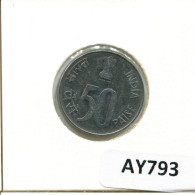 50 PAISE 1991 INDIA Coin #AY793.U.A - Indien
